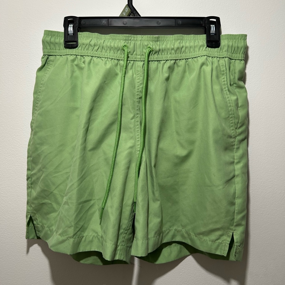 Green Swim Trunks